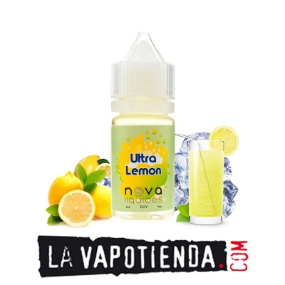 Aroma Ultra Lemon 30ml Nova Liquides - LA VAPOTIENDA -