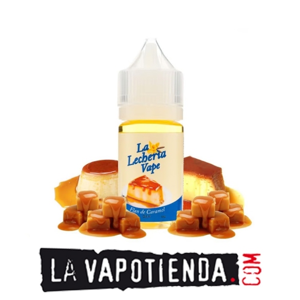 Aroma Flan de Caramel 30ml by La Lechería Vape - LA VAPOTIENDA -