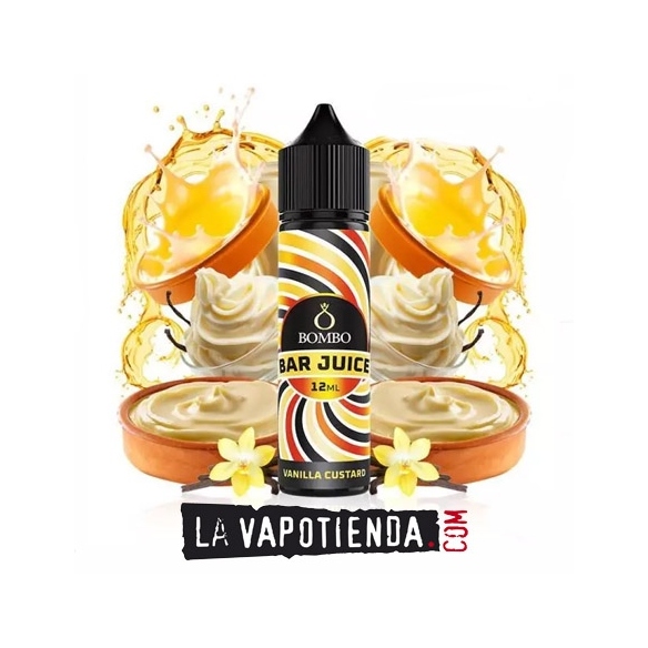 Aroma Vanilla Custard 12ml (Longfill) - Bombo Bar - LA VAPOTIENDA-