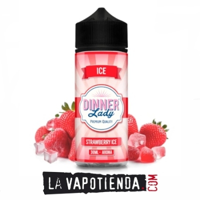Aroma Strawberry Ice 30ml (Longfill) de Dinner Lady - LA VAPOTIENDA