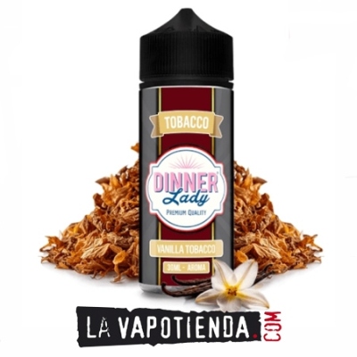Aroma Vanilla Tobacco 30ml (Longfill) de Dinner Lady - LA VAPOTIENDA