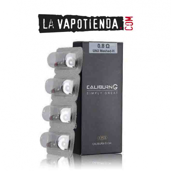 Resistencias Mesh para Caliburn G (Pack 4) - Uwell