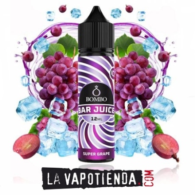 Aroma Super Grape Ice 12ml (Longfill) de Bombo Bar