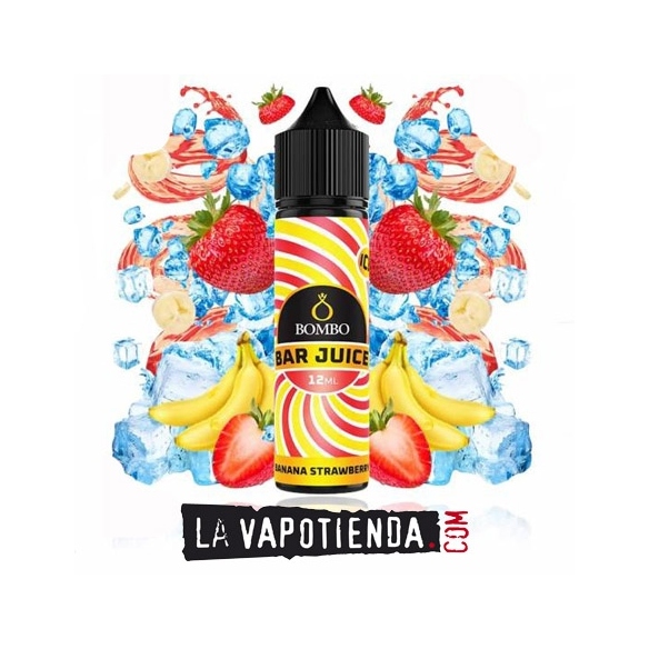 Aroma Banana Strawberry Ice 12ml (Longfill) de Bombo Bar
