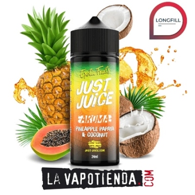 Aroma Papaya Pineapple Coconut 24ml (longfill) by Just Juice - LA VAPO