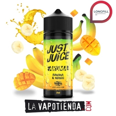 Aroma Banana Mango 24ml (longfill) by Just Juice - LA VAPOTIENDA-
