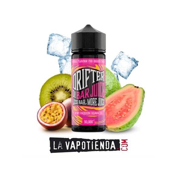 Kiwi Passion Guava Ice 24ml Longfill by Drifter Bar- LA VAPOTIENDA -