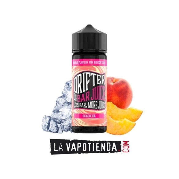 Peach Ice 24ml Longfill by Drifter Bar - LA VAPOTIENDA -
