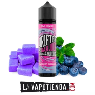 Blueberry Bubblegum 16ml Longfill by Drifter Bar - LA VAPOTIENDA -