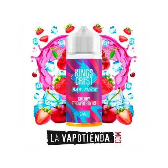Aroma Cherry Strawberry Ice (Longfill) Kings Crest - LA VAPOTIENDA -