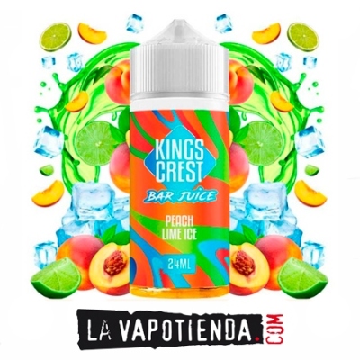 Aroma Peach Lime Ice (Longfill) Kings Crest - LA VAPOTIENDA -