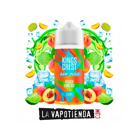 Aroma Peach Lime Ice (Longfill) Kings Crest - LA VAPOTIENDA -