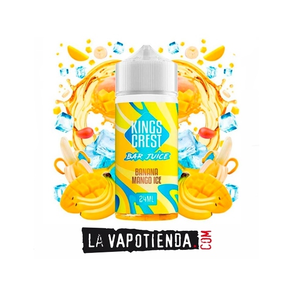 Aroma Banana Mango Ice (Longfill) Kings Crest - LA VAPOTIENDA -