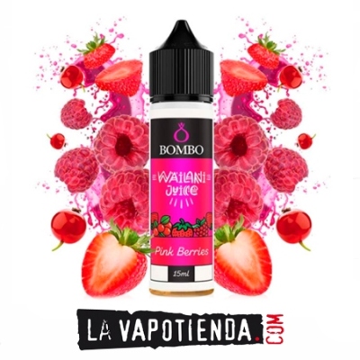 Aroma Pink Berries 15ml (Longfill) - Wailani Bombo - LA VAPOTIENDA -