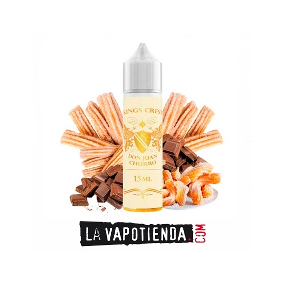 Aroma Don Juan Churro 15ml (Longfill) by Kings Crest - LA VAPOTIENDA -