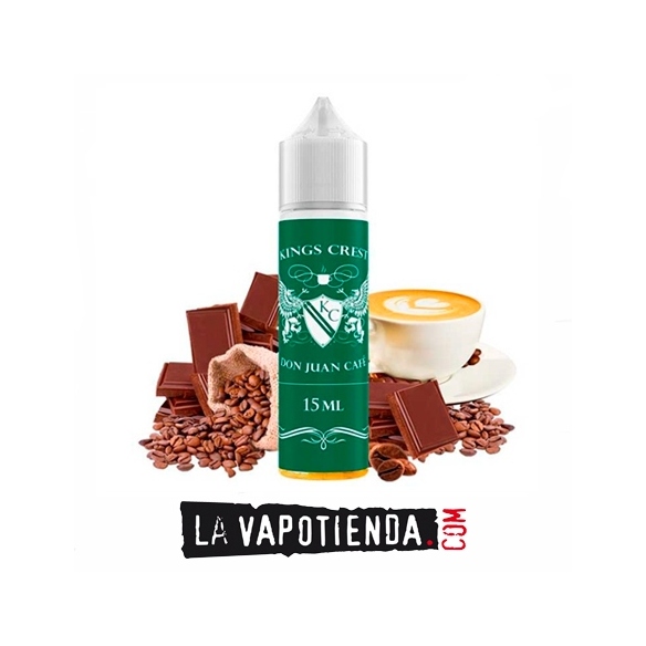 Aroma Don Juan Café 15ml (Longfill) by Kings Crest - LA VAPOTIENDA -