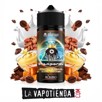 Aroma Atemporal King Cream 30ml (Longfill) de TMF - LA VAPOTIENDA -