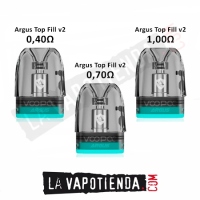 Pod Argus Top Fill V2 2ml (3pcs) - Voopoo - LA VAPOTIENDA -