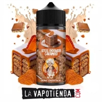 Aroma Lotus Chocolate y Caramelo 30ml Longfill La Yaya - LA VAPOTIENDA
