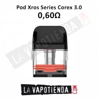 Pods Serie XROS Corex 3.0 - 0,6Ω (4 pcs) - Vaporesso - LA VAPOTIENDA -