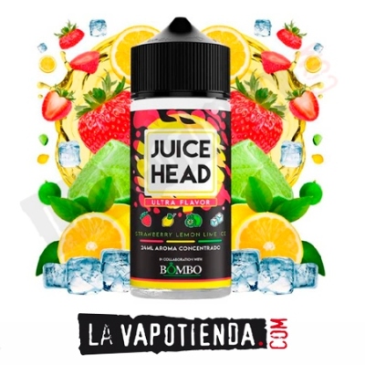 Aroma Straw Lemon Lime 24ml (Longfill) Juice Head - LA VAPOTIENDA -