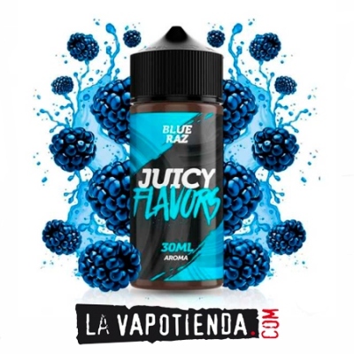 Aroma Blue Raz 30ml (Longfill) Juicy Flavors - LA VAPOTIENDA -