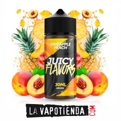 Aroma Pineapple Peach 30ml (Longfill) Juicy Flavors - LA VAPOTIENDA -