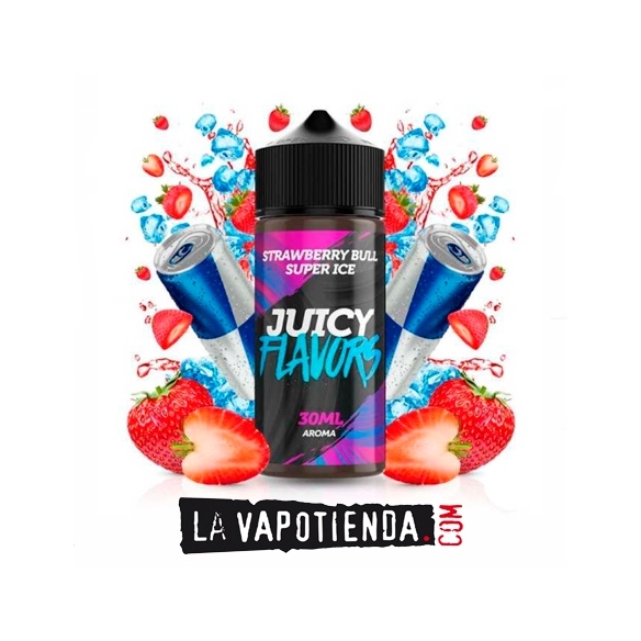 Aroma Straw Bull Super Ice 30ml (Longfill) Juicy Flavors LA VAPOTIENDA