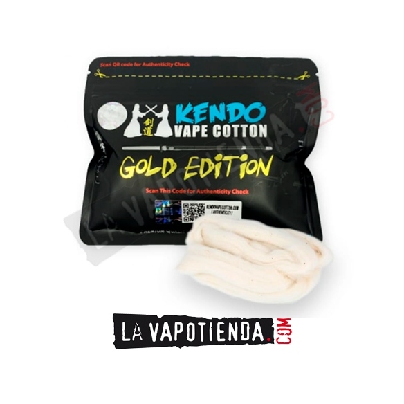 Algodón Kendo de Vape Gold Edition