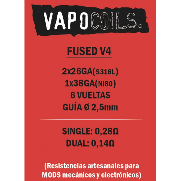 Fused V4 Vapocoils
