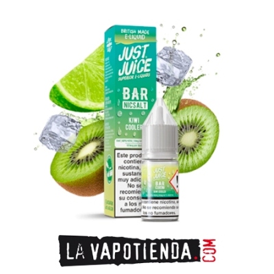 Kiwi Cooler Bar Salts by Just Juice - LA VAPOTIENDA -