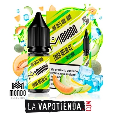 Crush Melon Ice 10ml - Mondo Bar Salts - LA VAPOTIENDA -