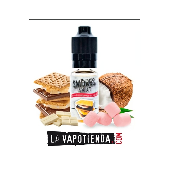 Aroma Chewy Coco Cookies and Choco - Smores Addict - LA VAPOTIENDA -