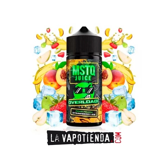 Aroma Pear Peach Straw Ice 30ml (Longfill) - MSTQ - LA VAPOTIENDA -