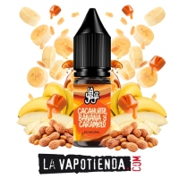 Cacahuete, Banana y Caramelo 10ml - La Yaya Salt - LA VAPOTIENDA -
