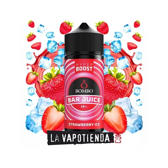 Aroma Strawberry Ice 10ml/120 (Longfill) - Bombo Bar- LÍQUIDO DE VAPEO