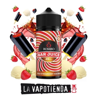 Cola Straw Ice Cream 20ml/120 (Longfill) - Bombo Bar - LA VAPOTIENDA -