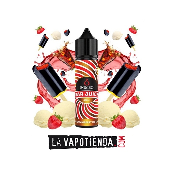 Cola Straw Ice Cream 10ml/60 (Longfill) - Bombo Bar - LA VAPOTIENDA -