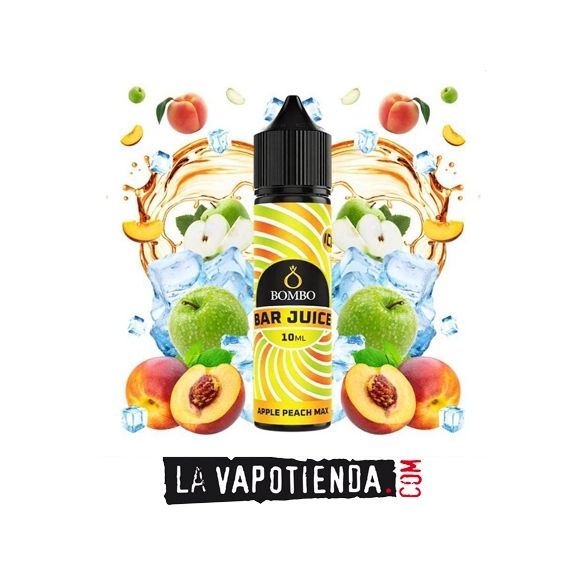 Apple Peach Max 10ml/60 (Longfill) - Bombo Bar - LA VAPOTIENDA -