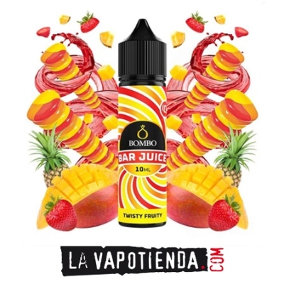 Twisty Fruity 10ml/60 (Longfill) - Bombo Bar - LA VAPOTIENDA -