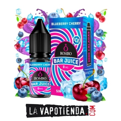 Blueberry Cherry 10ml By Bombo Bar Juice - LA VAPOTIENDA -