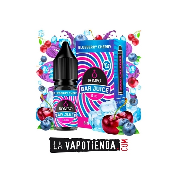 Blueberry Cherry 10ml By Bombo Bar Juice - LA VAPOTIENDA -