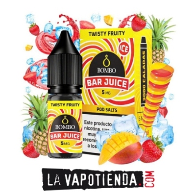 Twisty Fruity 10ml By Bombo Bar Juice - LA VAPOTIENDA -