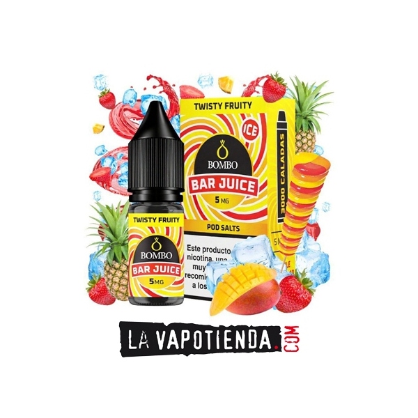 Twisty Fruity 10ml By Bombo Bar Juice - LA VAPOTIENDA -