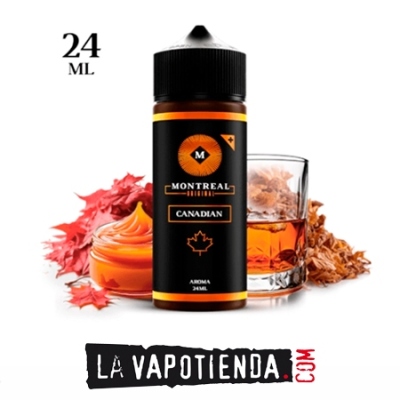 Aroma Canadian 24ml (Longfill) by Montreal - LA VAPOTIENDA -