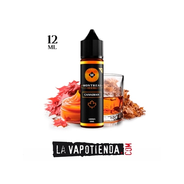 Aroma Canadian 12ml (Longfill) by Montreal - LA VAPOTIENDA -