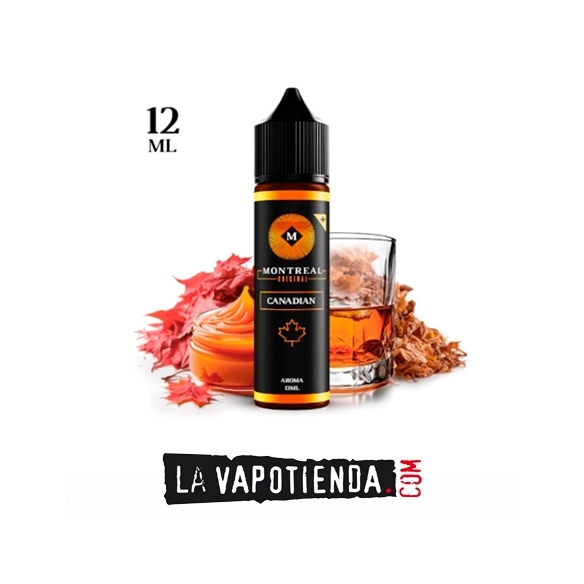 Aroma Canadian 12ml (Longfill) by Montreal - LA VAPOTIENDA -