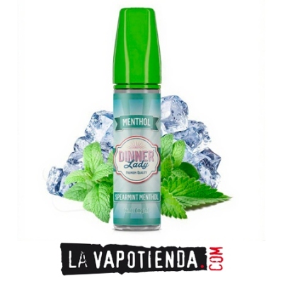 Aroma Spearmint Menthol 14ml (Longfill) Dinner Lady - LA VAPOTIENDA