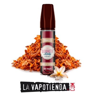 Aroma Vanilla Tobacco 14ml (Longfill) Dinner Lady - LA VAPOTIENDA -