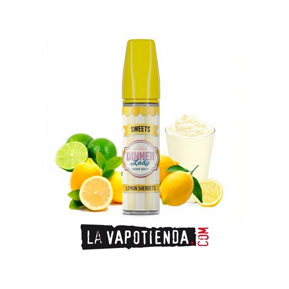 Aroma Lemon Sherbets 14ml (Longfill) Dinner Lady - LA VAPOTIENDA